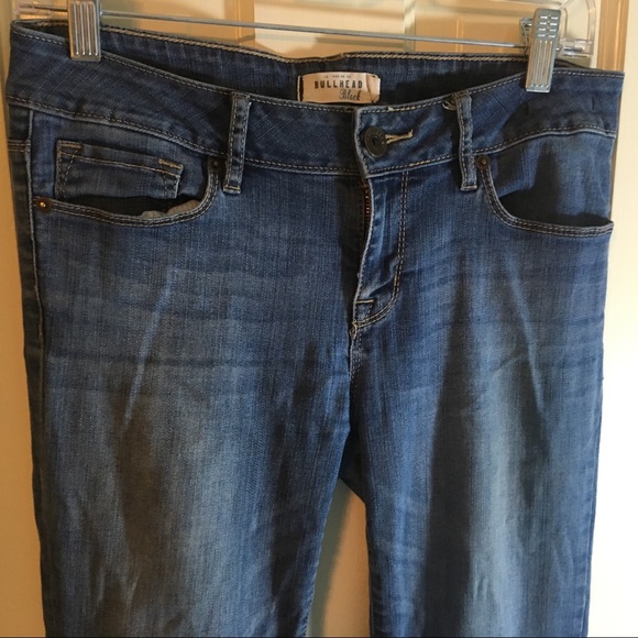 Bullhead Black Skinny Jeans Sz 9 - Picture 6 of 7